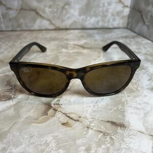 Ray‑Ban RB4184 Sunglasses 710/83 Tortoise Brown Gradient FOR FRAMES Lens Scratch